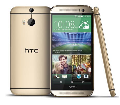 HTC One M8 4G LTE- 32GB - Amber Gold Unlocked